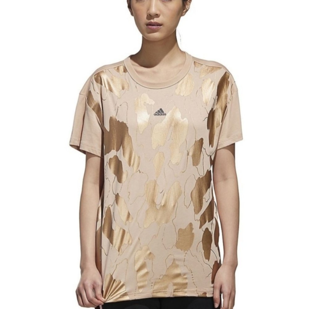 NWT adidas x Zoe Saldana Collection Printed Tee Size M
